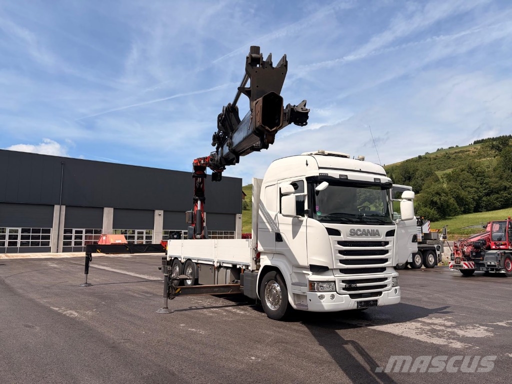 Scania R 490 LA + Palfinger PK 53002 SH D رافعات تحميل