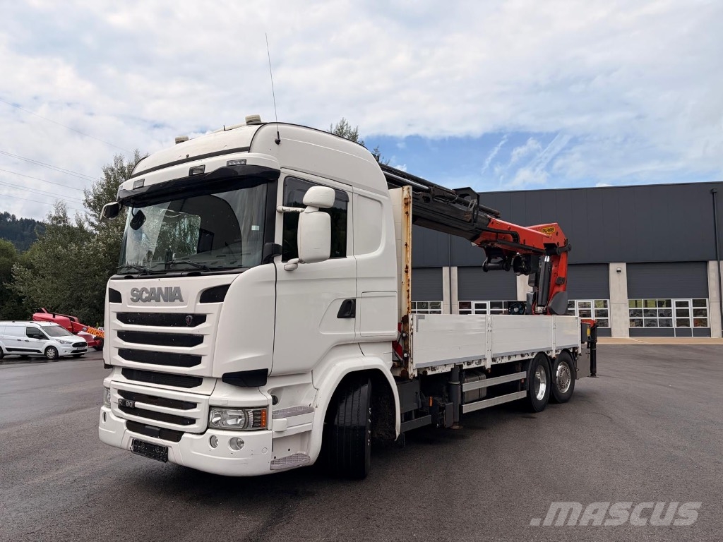 Scania R 490 LA + Palfinger PK 53002 SH D رافعات تحميل