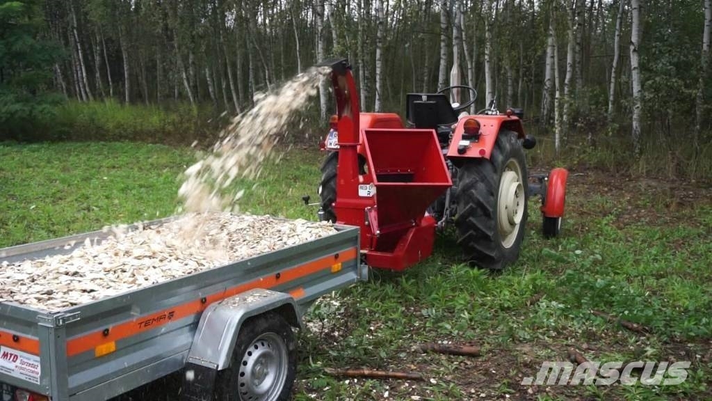 Remet RED DRAGON RT RT630 Koksnes šķeldotāji