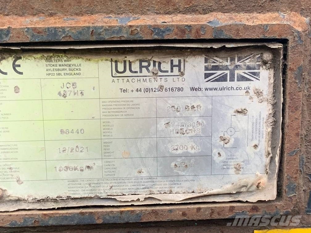 JCB 457 HT Kolesni nakladalci