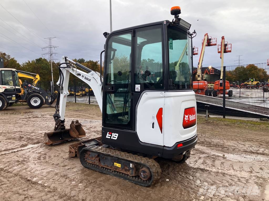 Bobcat E19 حفارات صغيرة أقل من 7 طن (حفارات صغيرة)