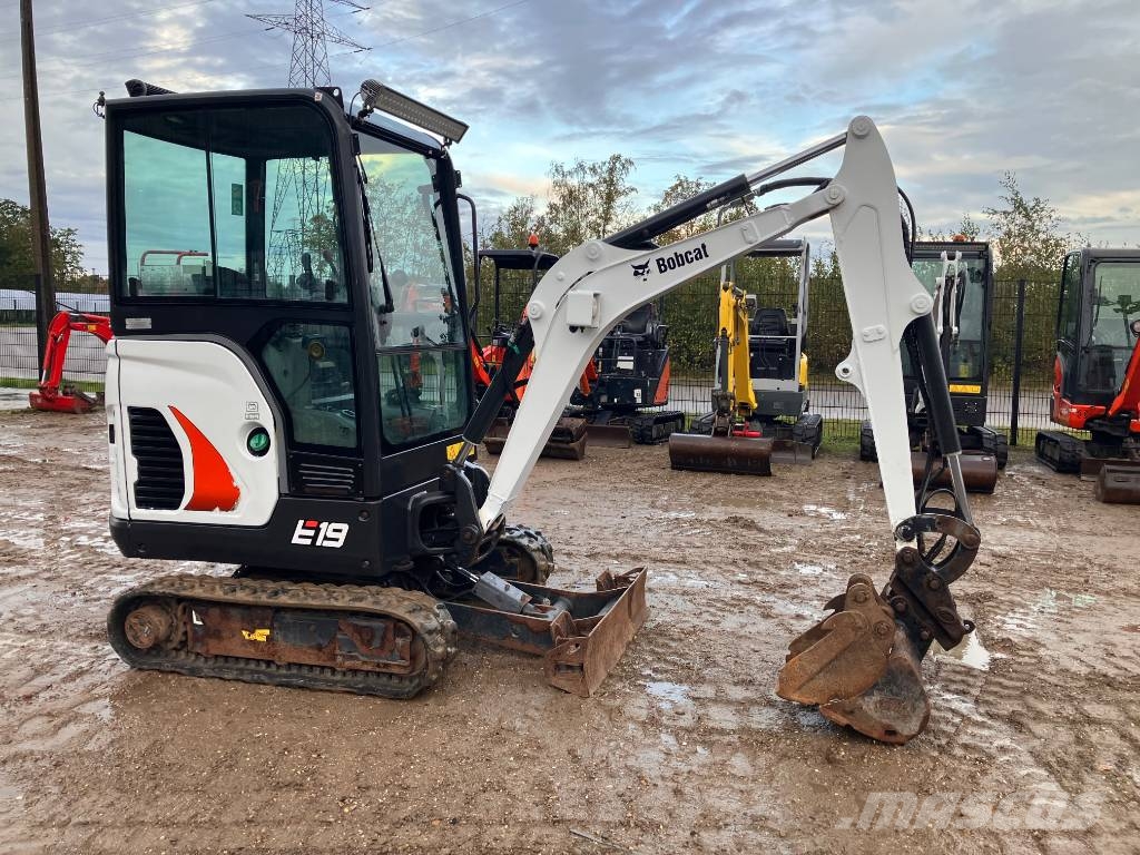 Bobcat E19 حفارات صغيرة أقل من 7 طن (حفارات صغيرة)