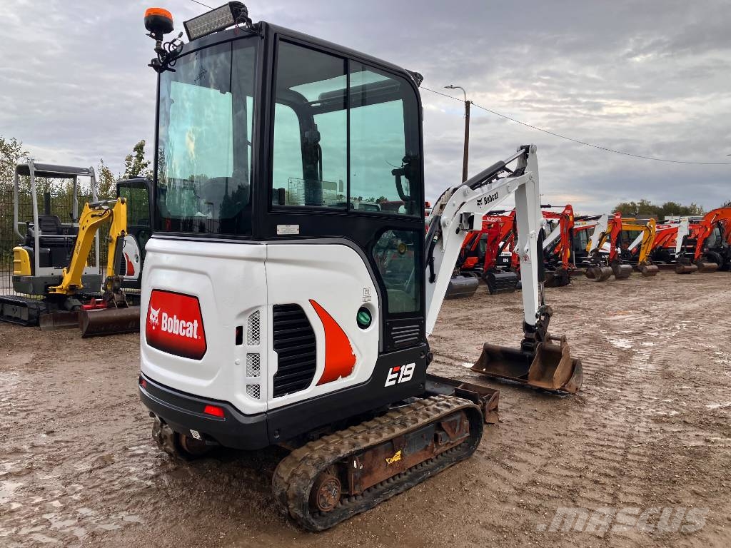 Bobcat E19 حفارات صغيرة أقل من 7 طن (حفارات صغيرة)