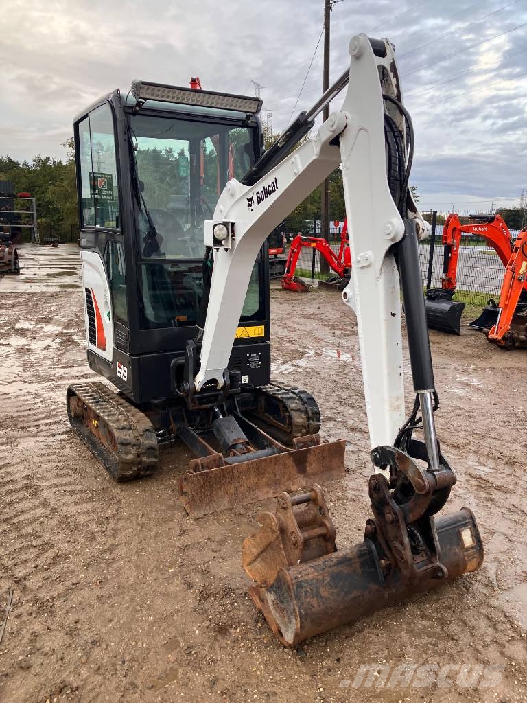 Bobcat E19 حفارات صغيرة أقل من 7 طن (حفارات صغيرة)