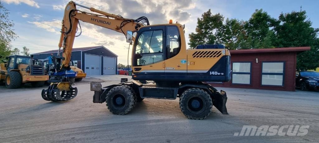 Hyundai Robex 140 W-9 حفارات بعجل