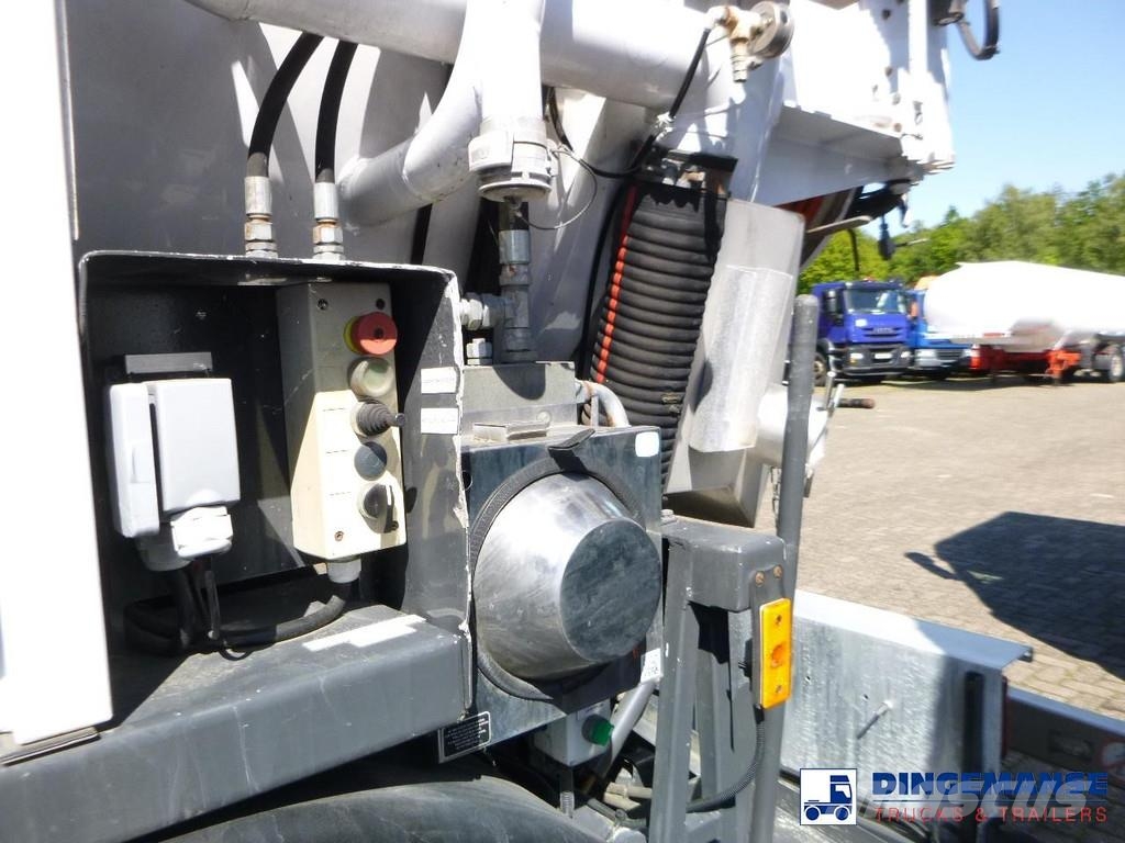 Mercedes-Benz Actros 2541 6x2 RHD E5 Huwer vacuum tank / hydrocu 組合/真空油槽車