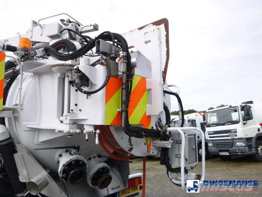 Mercedes-Benz Actros 2541 6x2 RHD E5 Huwer vacuum tank / hydrocu 組合/真空油槽車
