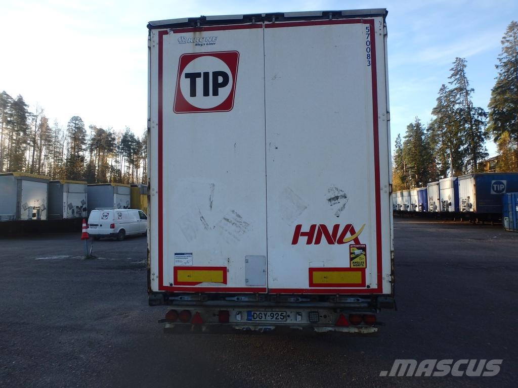 Krone Trailer Curtainsider Lifting + Sliding Roof Mega Semirremolques de caja de lona