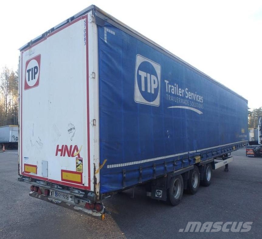 Krone Trailer Curtainsider Lifting + Sliding Roof Mega Semirremolques de caja de lona