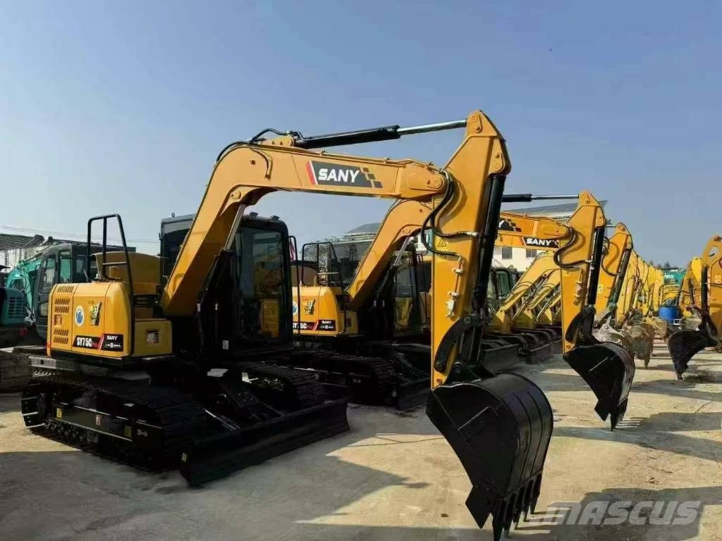 Sany SY75C Escavadoras Midi 7t - 12t