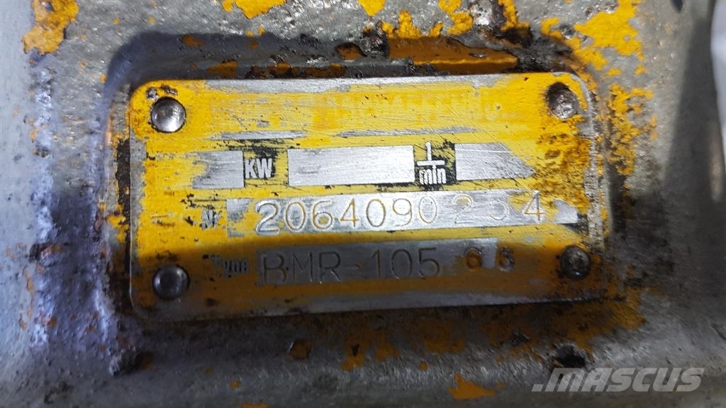 Linde BMR-105 - Ahlmann AS7C/AZ7C-Drive motor/Fahrmotor 油壓