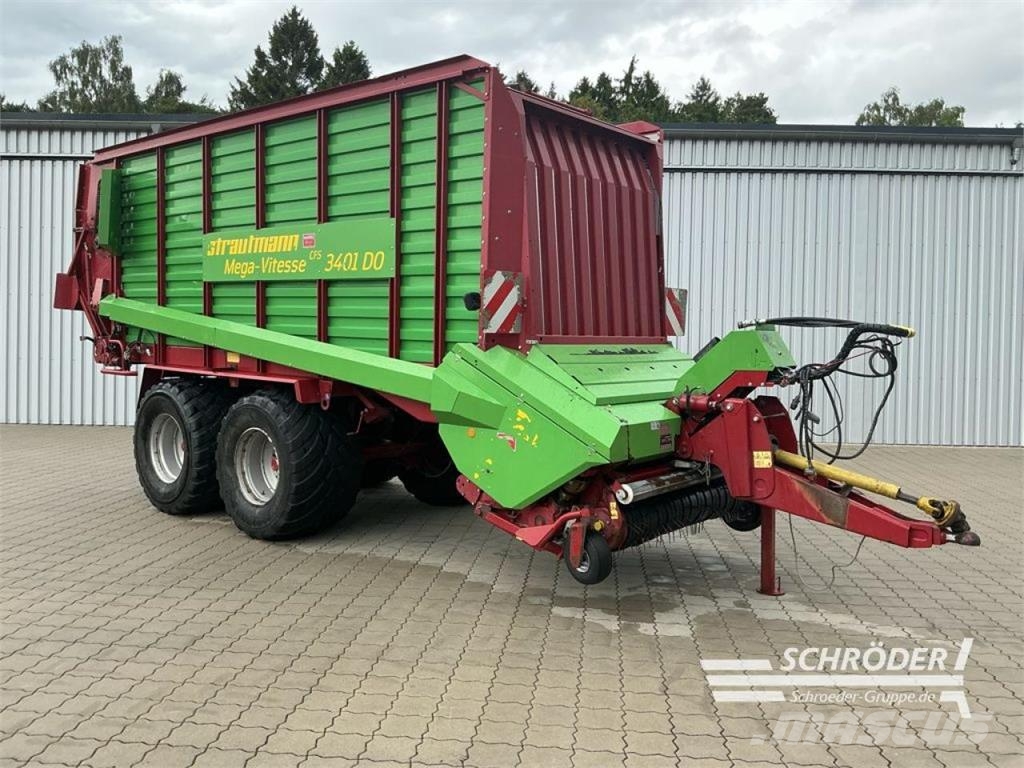 Strautmann MEGA VITESSE CFS 3401 DO Przyczepy samozaładowcze