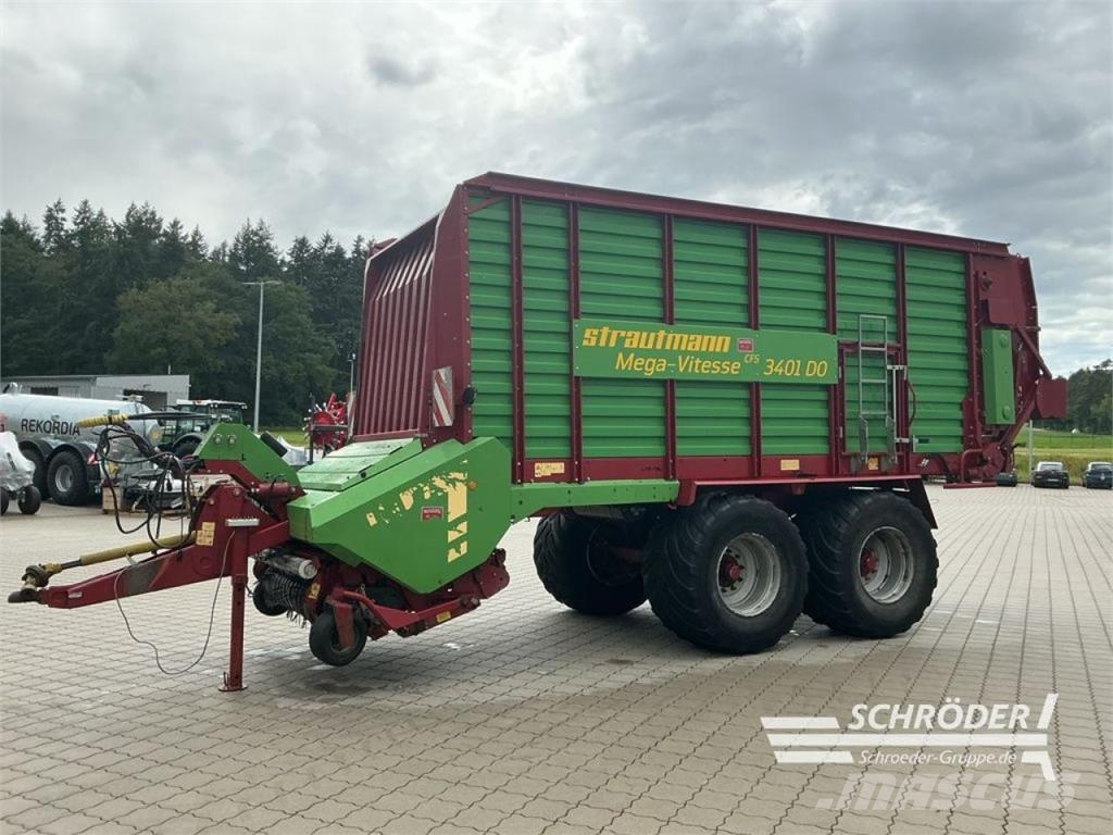 Strautmann MEGA VITESSE CFS 3401 DO Przyczepy samozaładowcze