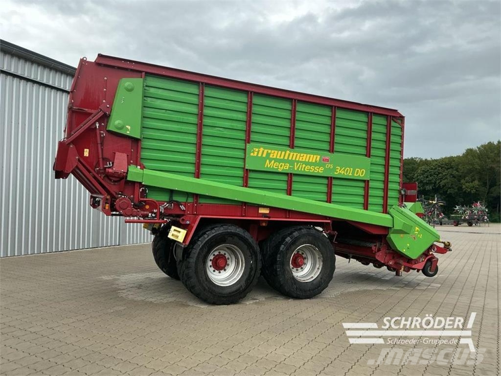 Strautmann MEGA VITESSE CFS 3401 DO Przyczepy samozaładowcze