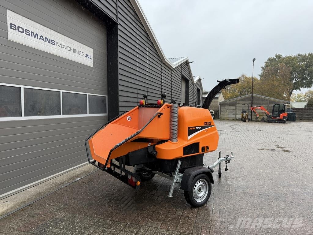 Eliet mega prof onroad mobiele versnipperaar / hakselaar ウッドチッパー