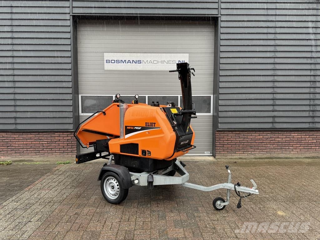 Eliet mega prof onroad mobiele versnipperaar / hakselaar ウッドチッパー
