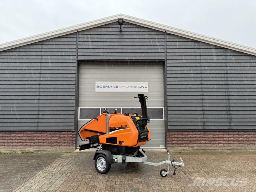 Eliet mega prof onroad mobiele versnipperaar / hakselaar ウッドチッパー