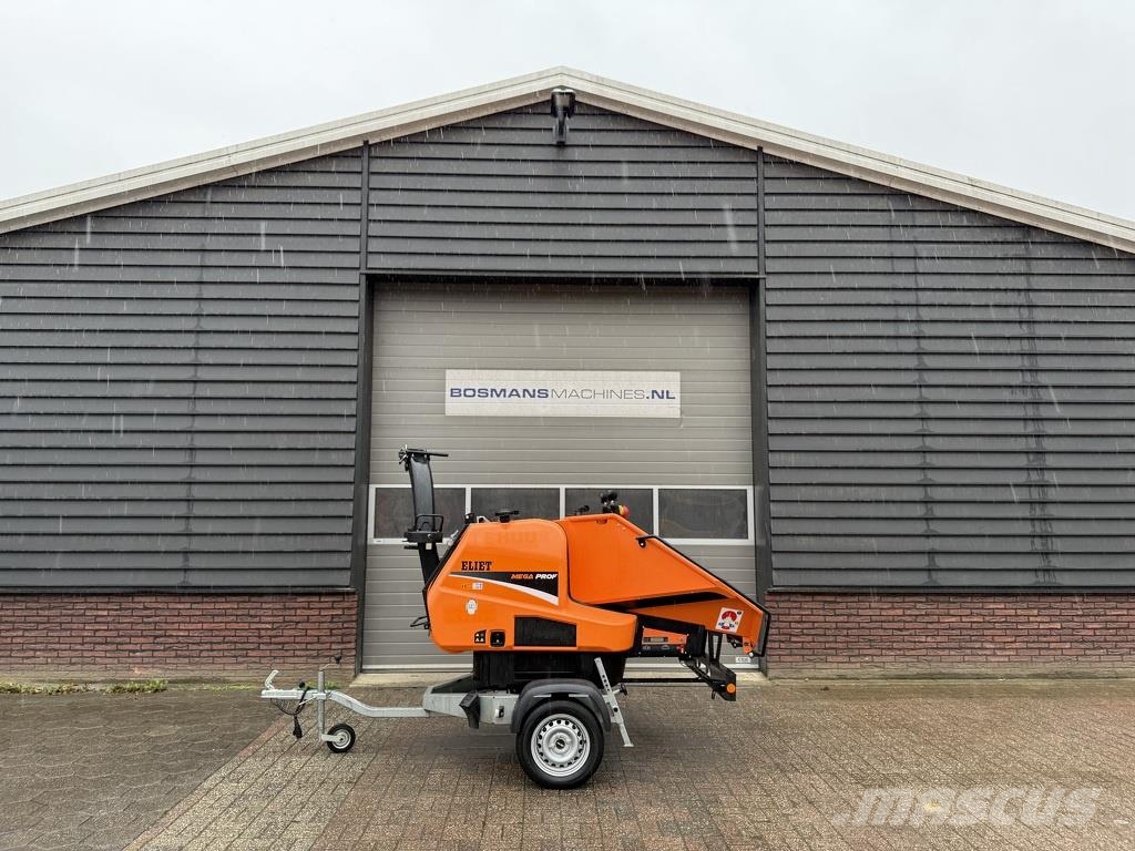 Eliet mega prof onroad mobiele versnipperaar / hakselaar ウッドチッパー