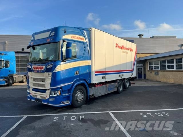Scania S 650 Sanduk kamioni