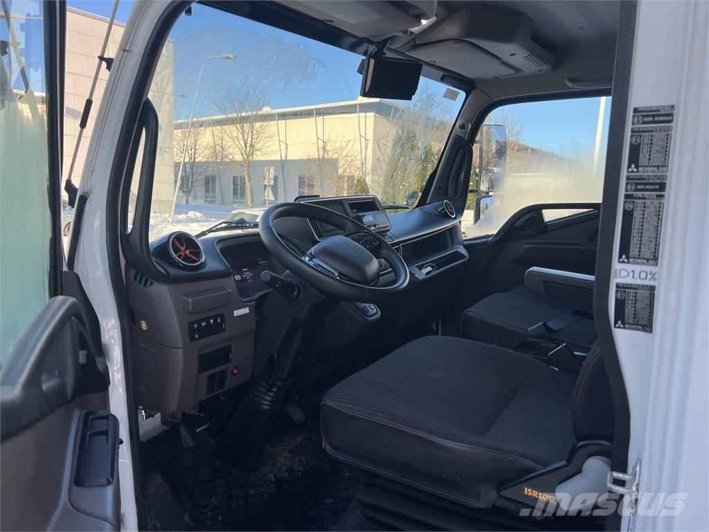 Fuso Ecanter 9C18 L-Bat Camiones con caja de remolque