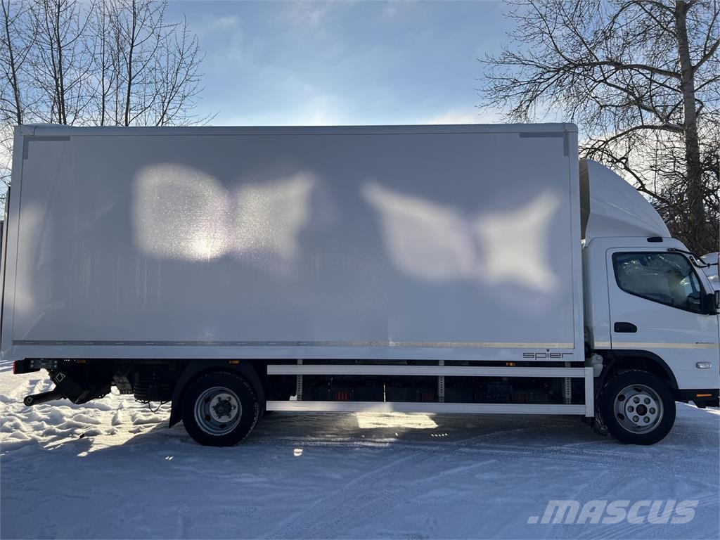 Fuso Ecanter 9C18 L-Bat Camiones con caja de remolque