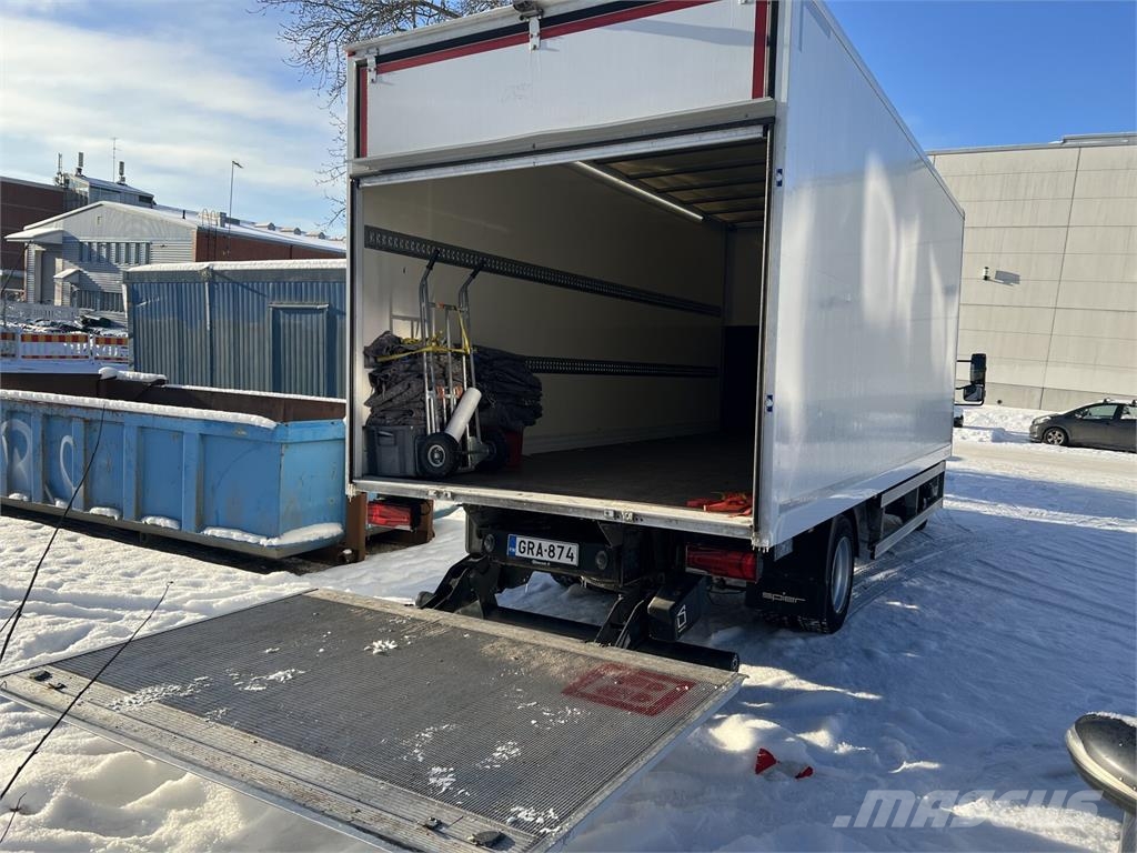 Fuso Ecanter 9C18 L-Bat Camiones con caja de remolque