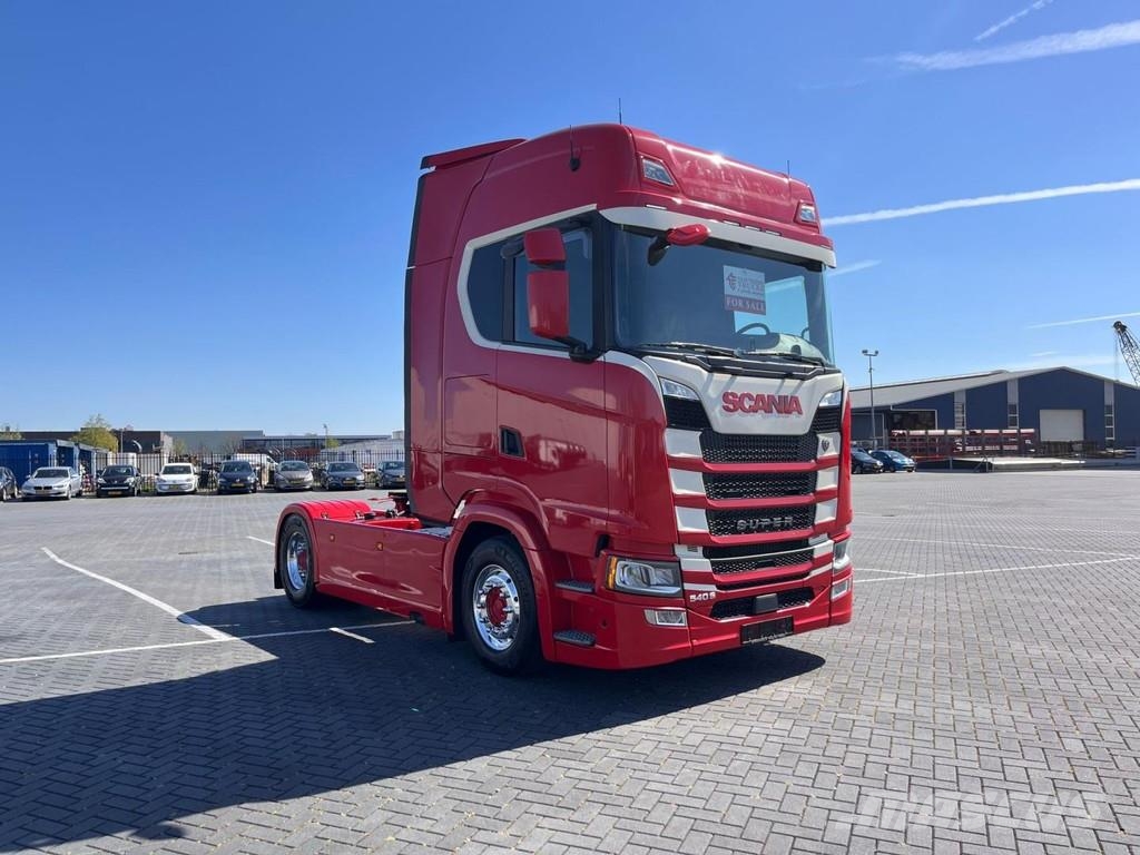 Scania S540 full air, retarder,hydrauliek, stand airco Tractores (camiões)