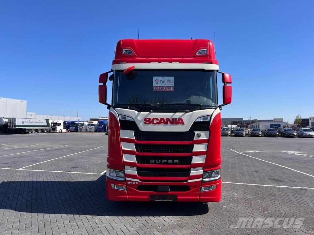 Scania S540 full air, retarder,hydrauliek, stand airco Tractores (camiões)