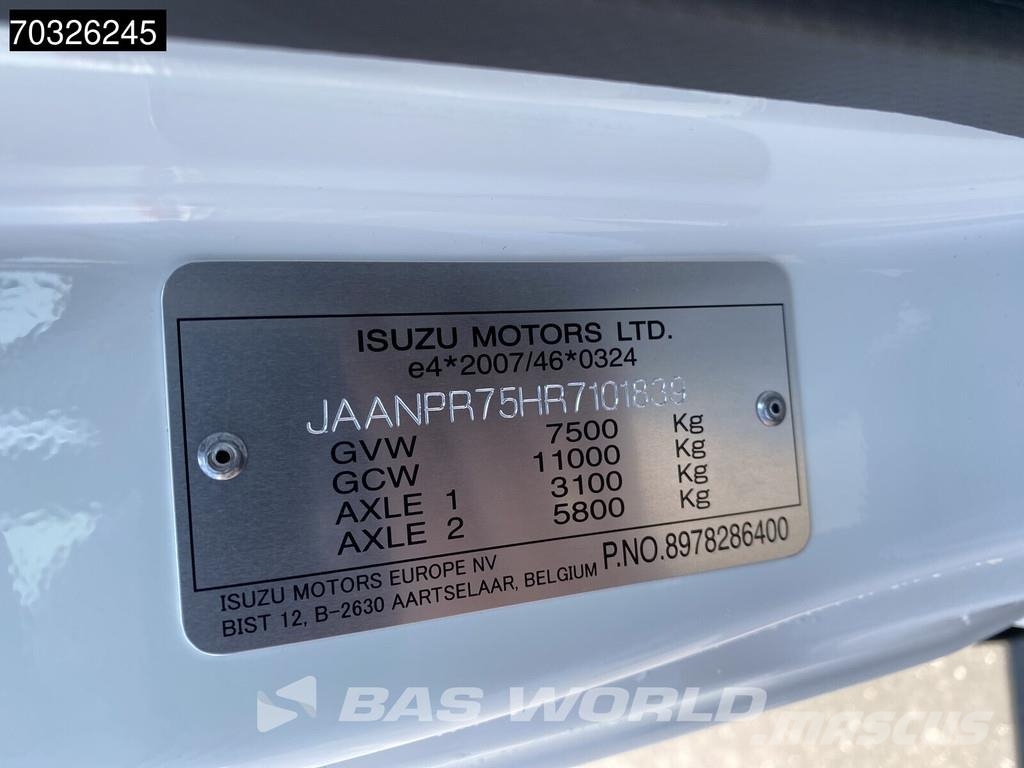 Isuzu M30 5.2 4X2 NEW! 7,5T Chassis 330cm Automatic Euro Camiones con chasís y cabina