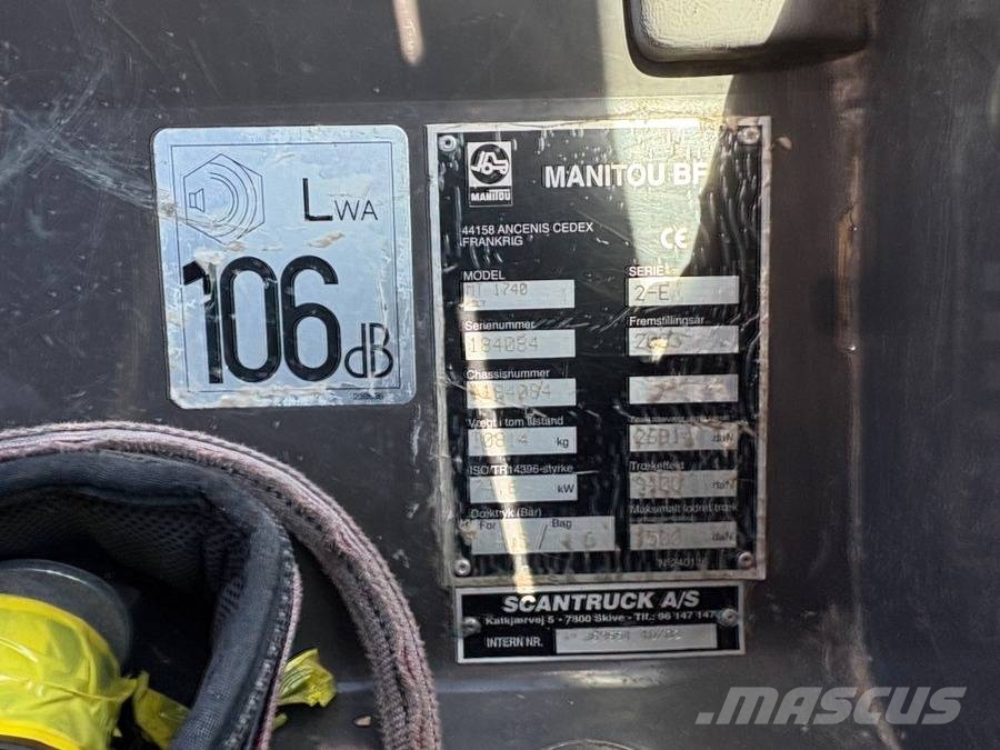 Manitou Manitou Mt1740slt Teleszkópos rakodók