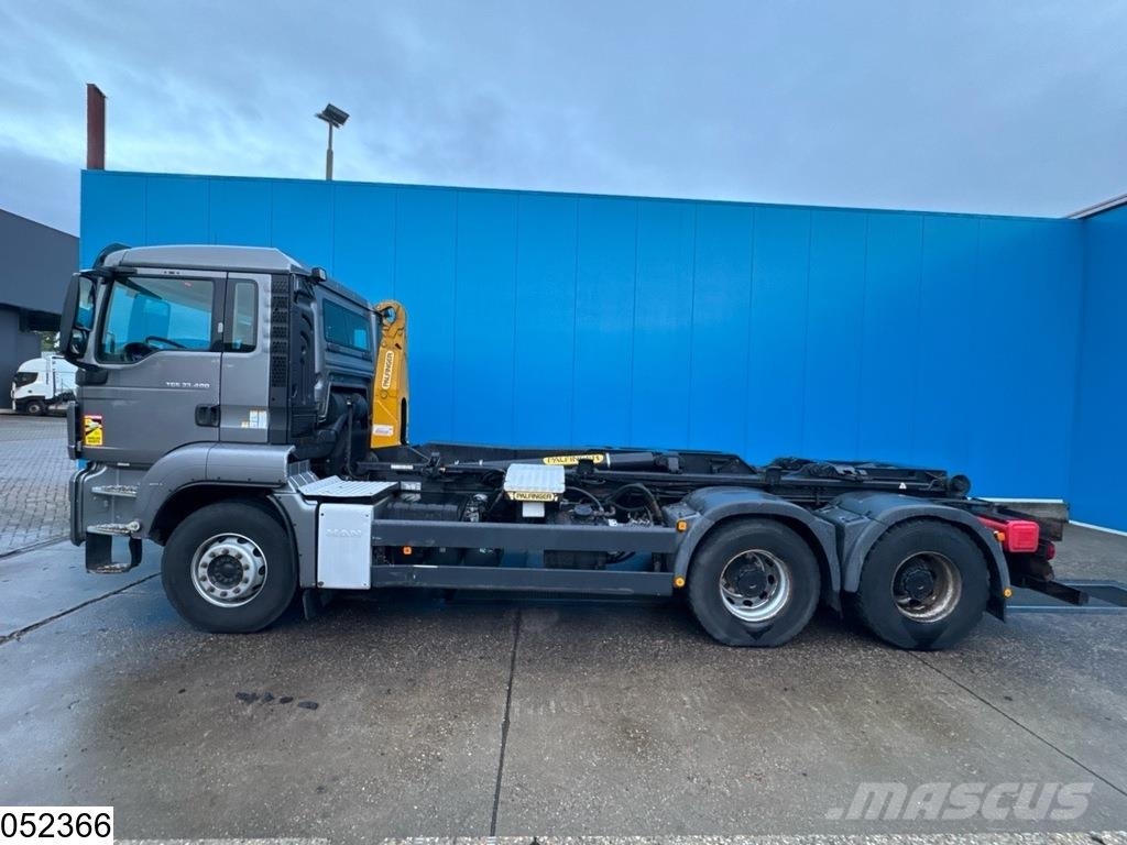 MAN TGS 33 480 6x4, EURO 5, Palfinger, Retarder Treileri ar āķi