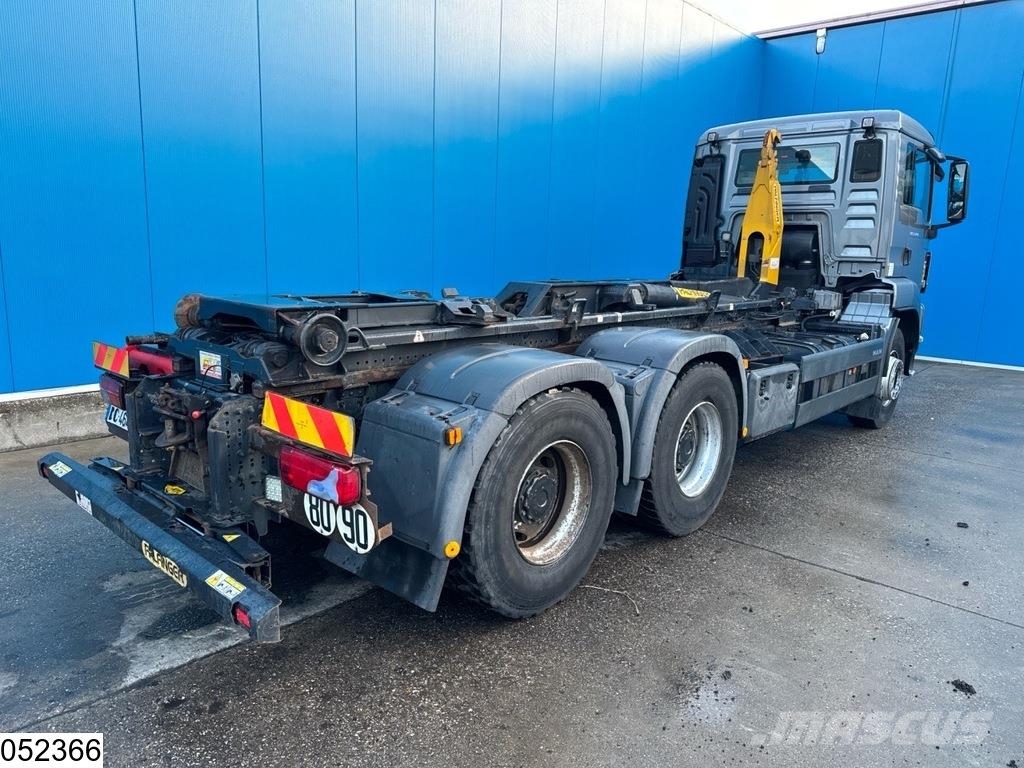MAN TGS 33 480 6x4, EURO 5, Palfinger, Retarder Treileri ar āķi