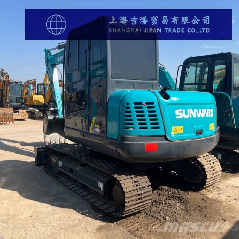 Sunward SWE 80 소형 굴삭기 7톤 미만