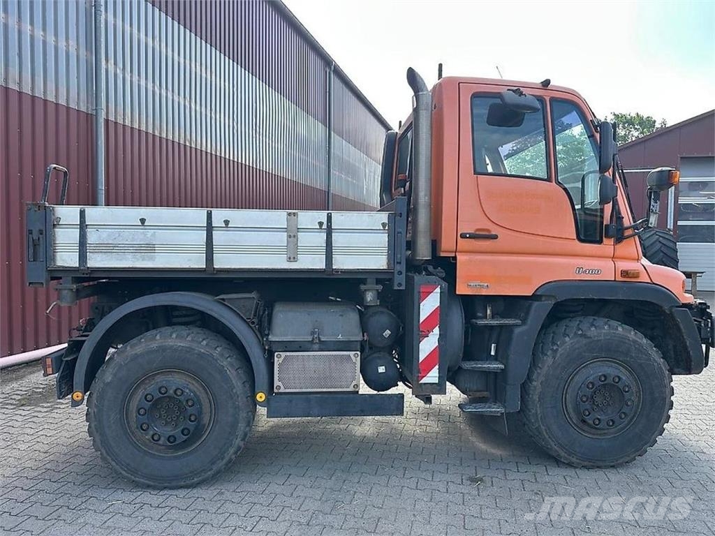 Mercedes-Benz Unimog U4000 mit Kipppritsche Andere Fahrzeuge