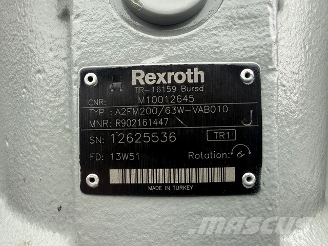 Rexroth A2FM200 NEW HYDRAULIC ENGINE 油圧機