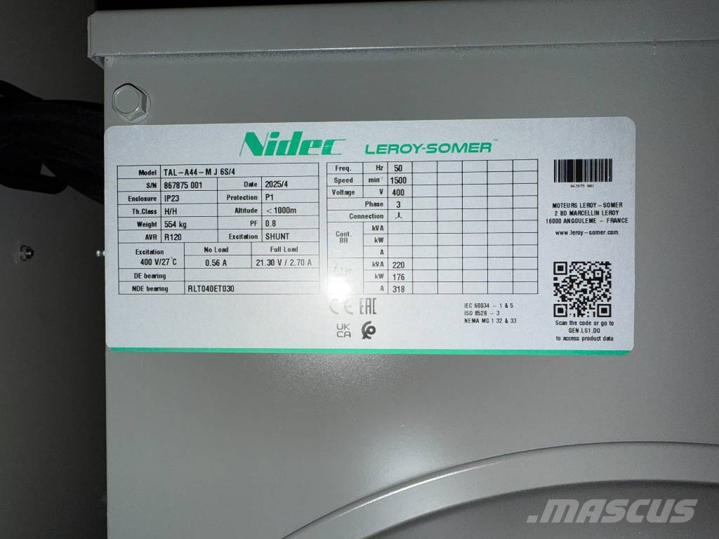 Iveco NEF67TM7 - 220 kVA Generator - DPX-19794 Generadores diésel