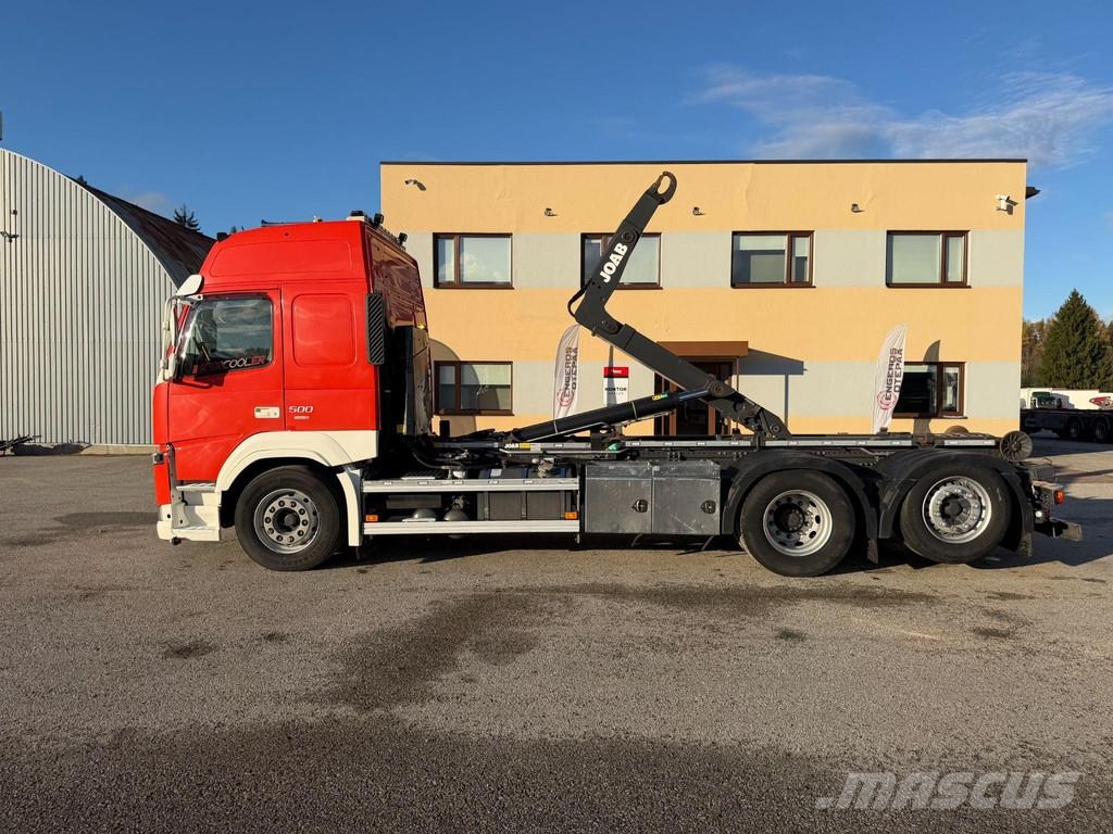 Volvo FM500 6X2 EURO6 + JOAB 1470mm Treileri ar āķi