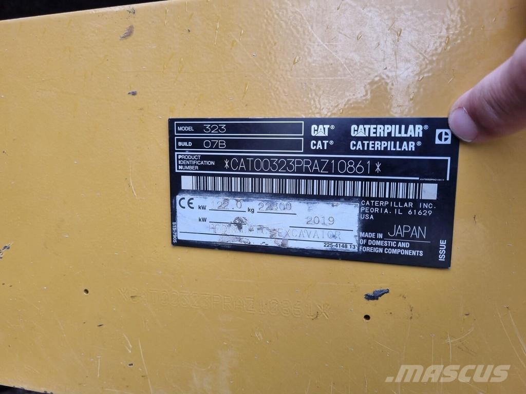 CAT 323 Bageri guseničari