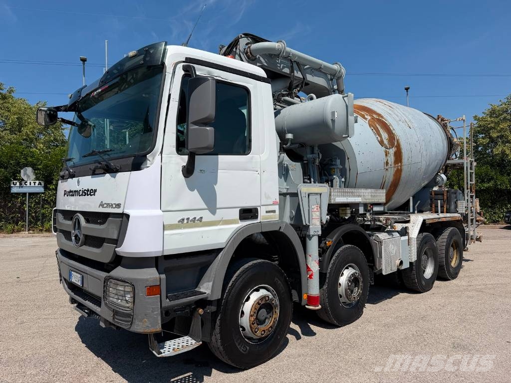 Mercedes-Benz Actros 4144 B 콘크리트 분배 붐