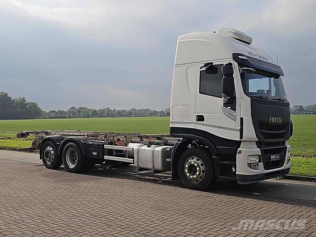 Iveco AS260S42 STRALIS 6X2 INTARDER ALCOA'S Camiones con gancho