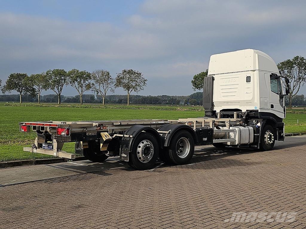 Iveco AS260S42 STRALIS 6X2 INTARDER ALCOA'S Camiones con gancho