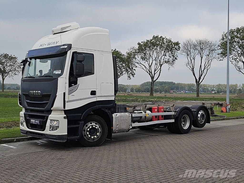 Iveco AS260S42 STRALIS 6X2 INTARDER ALCOA'S Camiones con gancho