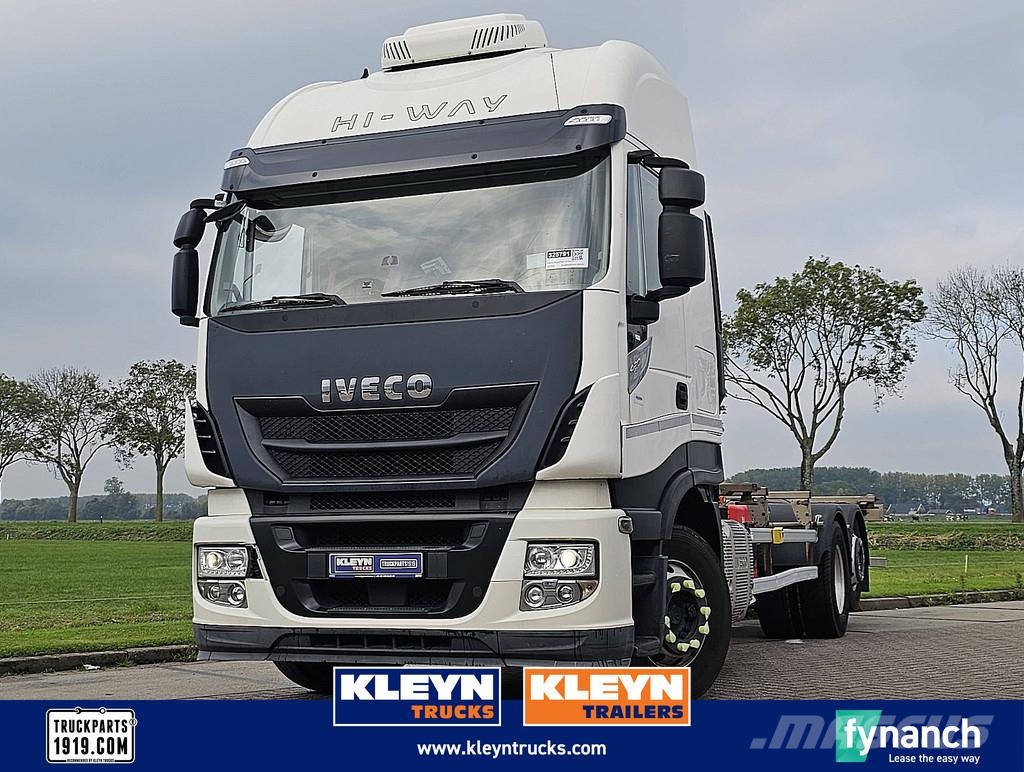 Iveco AS260S42 STRALIS 6X2 INTARDER ALCOA'S Camiones con gancho