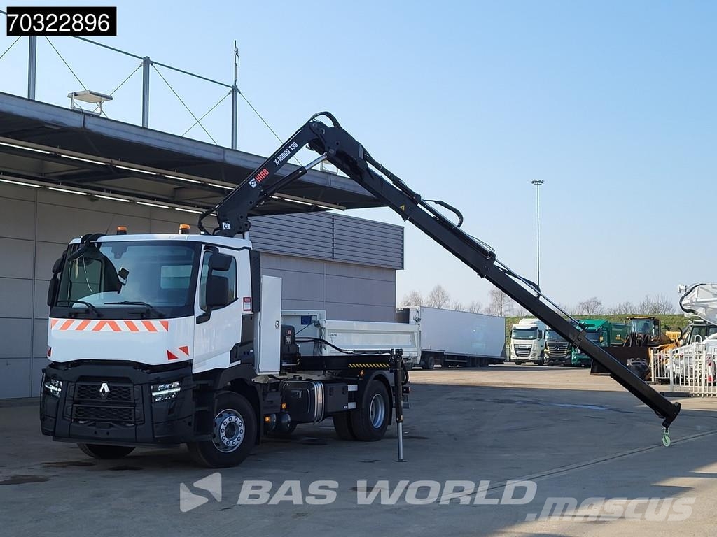 Renault C 430 4X2 NEW! HIAB X-Hiduo 138 Crane 6m3 Dautel 3 Kipper