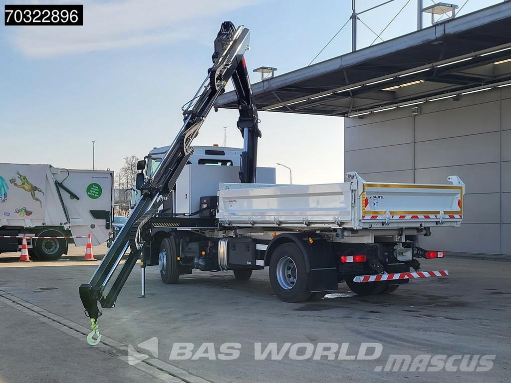 Renault C 430 4X2 NEW! HIAB X-Hiduo 138 Crane 6m3 Dautel 3 Kipper