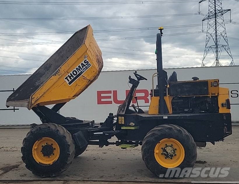 JCB 6TST 6T forgózsámolyos derékcsuklós dömper rendszá Dumper - Knickgelenk