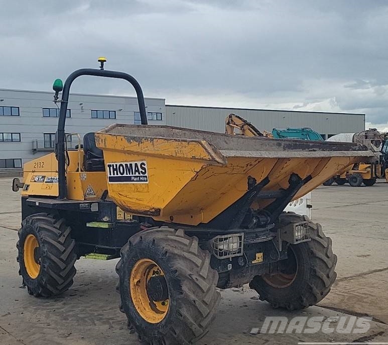 JCB 6TST 6T forgózsámolyos derékcsuklós dömper rendszá Dumper - Knickgelenk