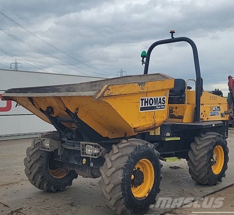 JCB 6TST 6T forgózsámolyos derékcsuklós dömper rendszá Dumper - Knickgelenk