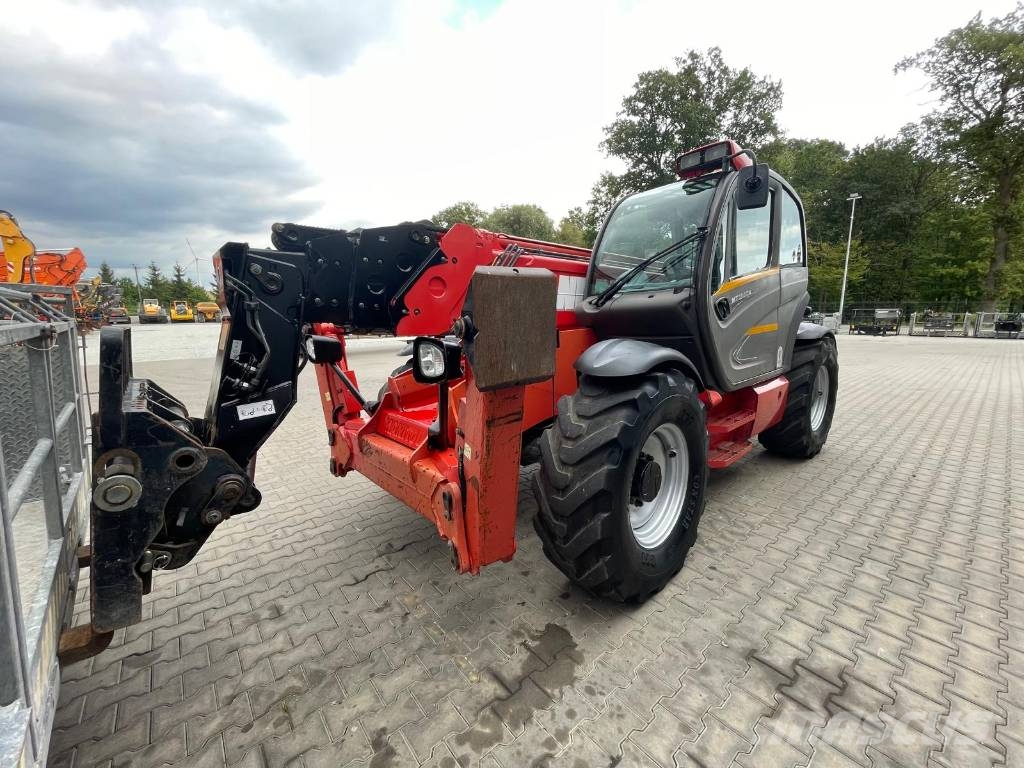Manitou MT1840A Kosz Rozkładany 4m Sterowanie Radi Telescopic wheel loaders
