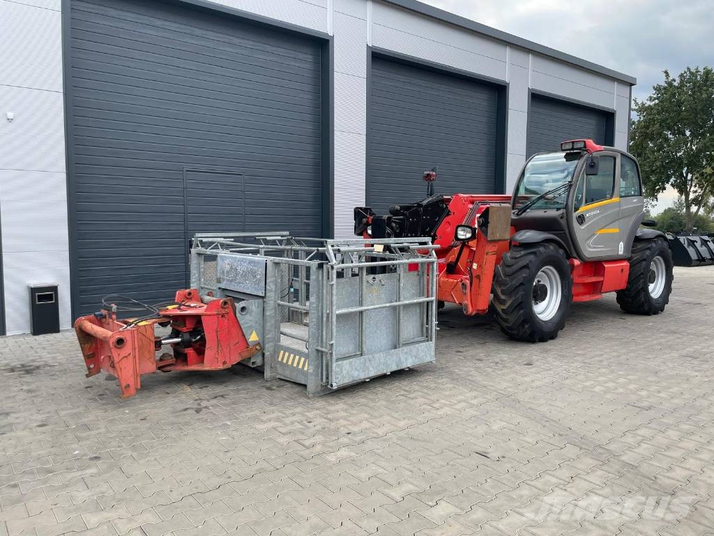 Manitou MT1840A Kosz Rozkładany 4m Sterowanie Radi Telescopic wheel loaders